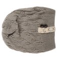 thumbnail image 2 of Gorro de lana para mujer Sunnimix Gorro Baggy Slouch Gris Claro, 2 of 6