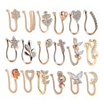 thumbnail image 3 of Anillos falsos para la nariz Salvador 18 Uds joyería para el cuerpo Piercing falso, 3 of 9