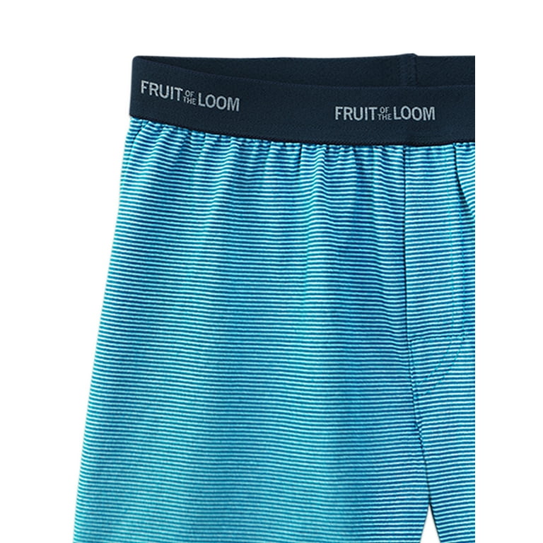 Fruit of the Loom Boys' Cotton Knit Boxers, 10 Pack