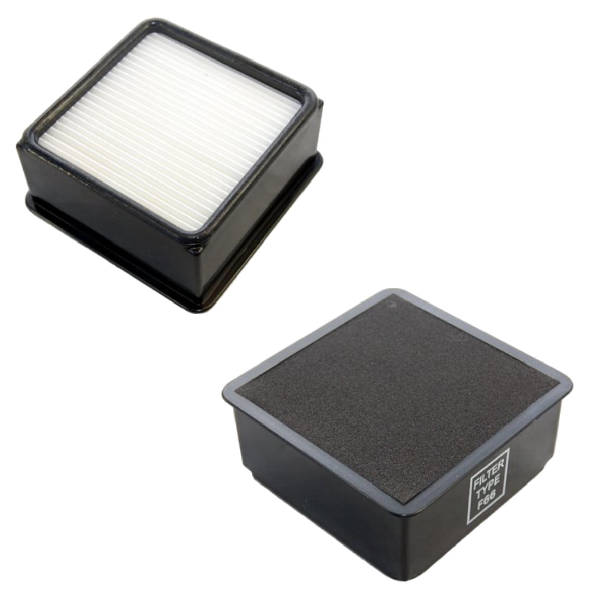 HQRP HEPA Filter 2Pack for Dirt Devil F66 Ud70100 304708001 UD70100