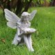 thumbnail image 1 of Figuras de ángel con luces solares, escultura de ángel, regalo decorativo para el hogar para mostrar amor, gratitud, amistad, simpatía, 1 of 4
