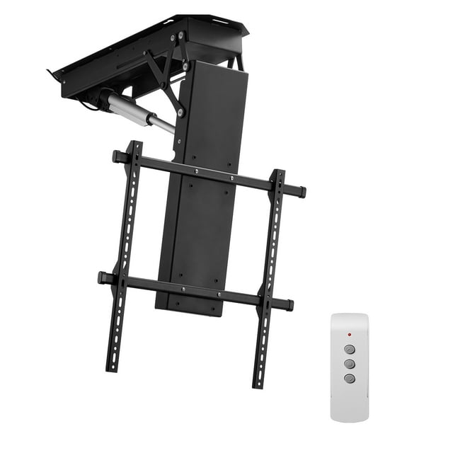 VEVOR Support TV de Plafond Motorisé, Support TV Électrique Rabattable pour Écran de 32 à 70 Po