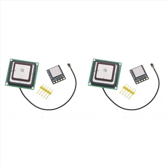 2X Dual Frequency GPS L1 L5 GNSS Positioning Navigation Module for BDS GPS GLONASS IRNSS QZSS SBAS Global System,2 x Module