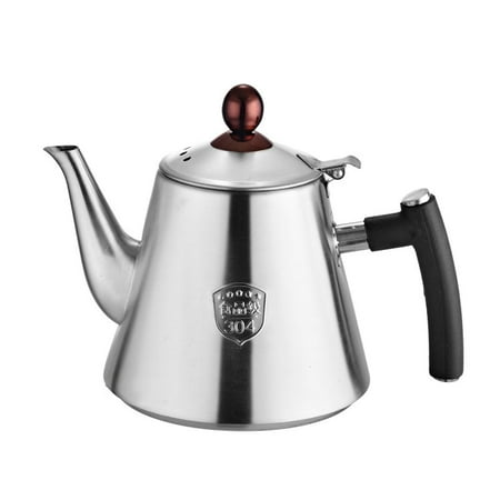 

Lixi 1PC Stainless Steel Flat-bottomed Pot Induction Cooker Teakettle (1.2L Silver)