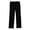 Black, variant on HBFAGFB Pants for Women Daily Workout Trousers Loose Casual Wide Leg Pants with Pockets Yellow Size L