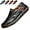 Black, variant on Men's Footwear - Outdoor casual shoes for men, low-top shoes, Durable and anti-slip rubber outsole