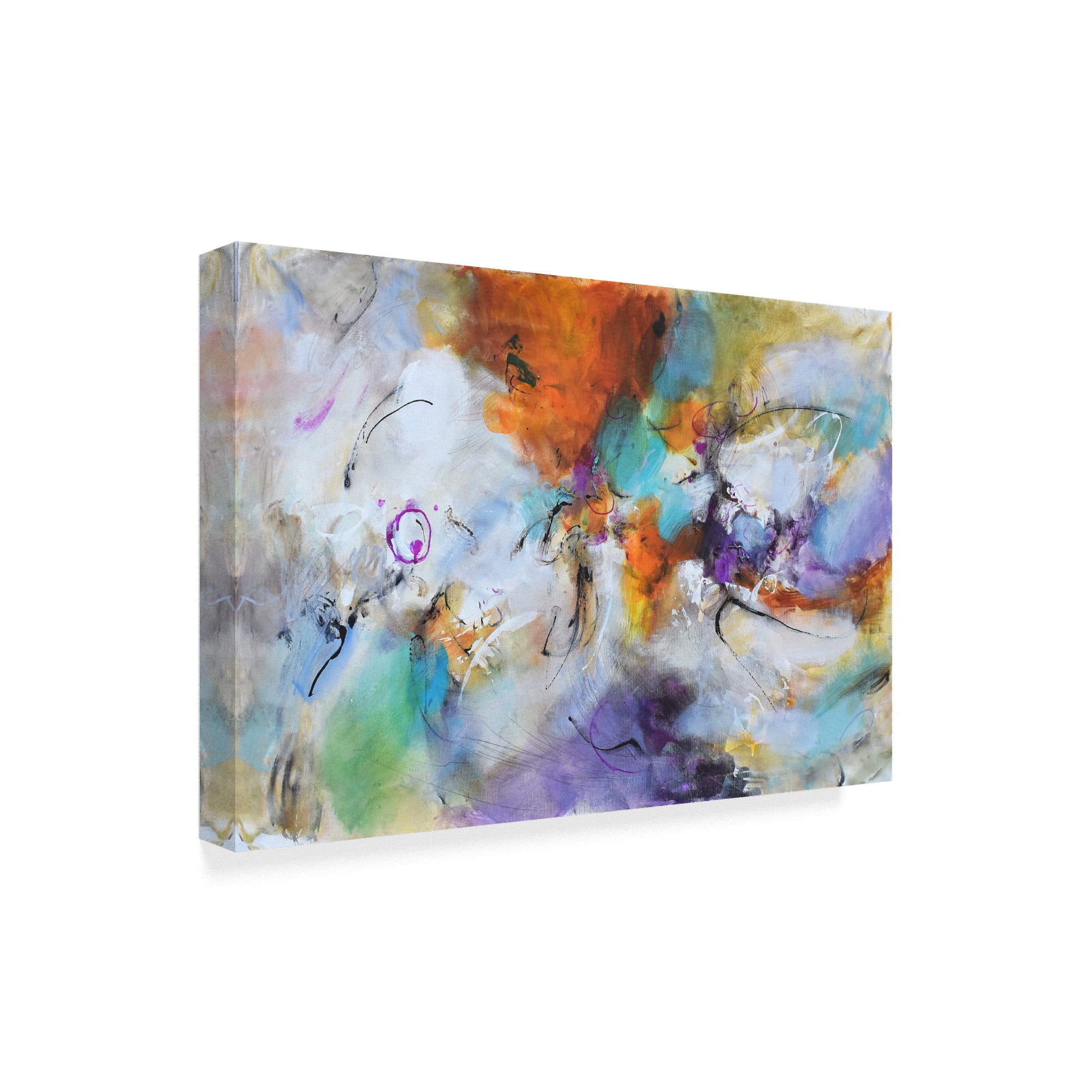 Trademark Fine Art 'Burning Energies' Canvas Art by Gabi Ger