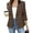 Coffee, variant on Women's Casual Blazer Double Breasted Lightweight Long Sleeve Jacket Spring Summer Work Business Casual Outfits Blazer Women Casual Double Breasted Lightweight Spring Summer Hot Pink XXL