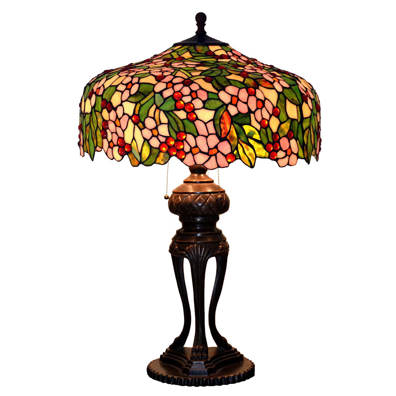 Stained Glass Table Lamp, 18 Inch Table Lamp Shades
