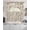 Brown, variant on Retro Spring Floral Swag Valances for Windows, Small Curtains Drapes, Vintage Summer Botanical Farmhouse Kitchen Window Curtains Over Sink Window Treatment Valance for Bedroom/Bathroom 56"x36"