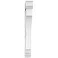 thumbnail image 2 of 3"W X 20"D X 26"H Standard Imperial Architectural Grade Pvc Bracket With Traditional Ends, 2 of 8