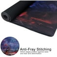 thumbnail image 2 of Cmhoo Gaming Mouse Pad Size 27.5x11.8 Thickness 0.12 inches,Premium-Textured Non-Slip & Waterproof Computer Mousepad with Stitched Edges for Gaming, Office & Home 70x30 Forest05, 2 of 6