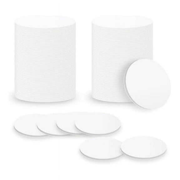 55PCS NFC Tags 215 Blank White Card Sticker Coin Card with Adhesive Backing Enabled Mobile Phone