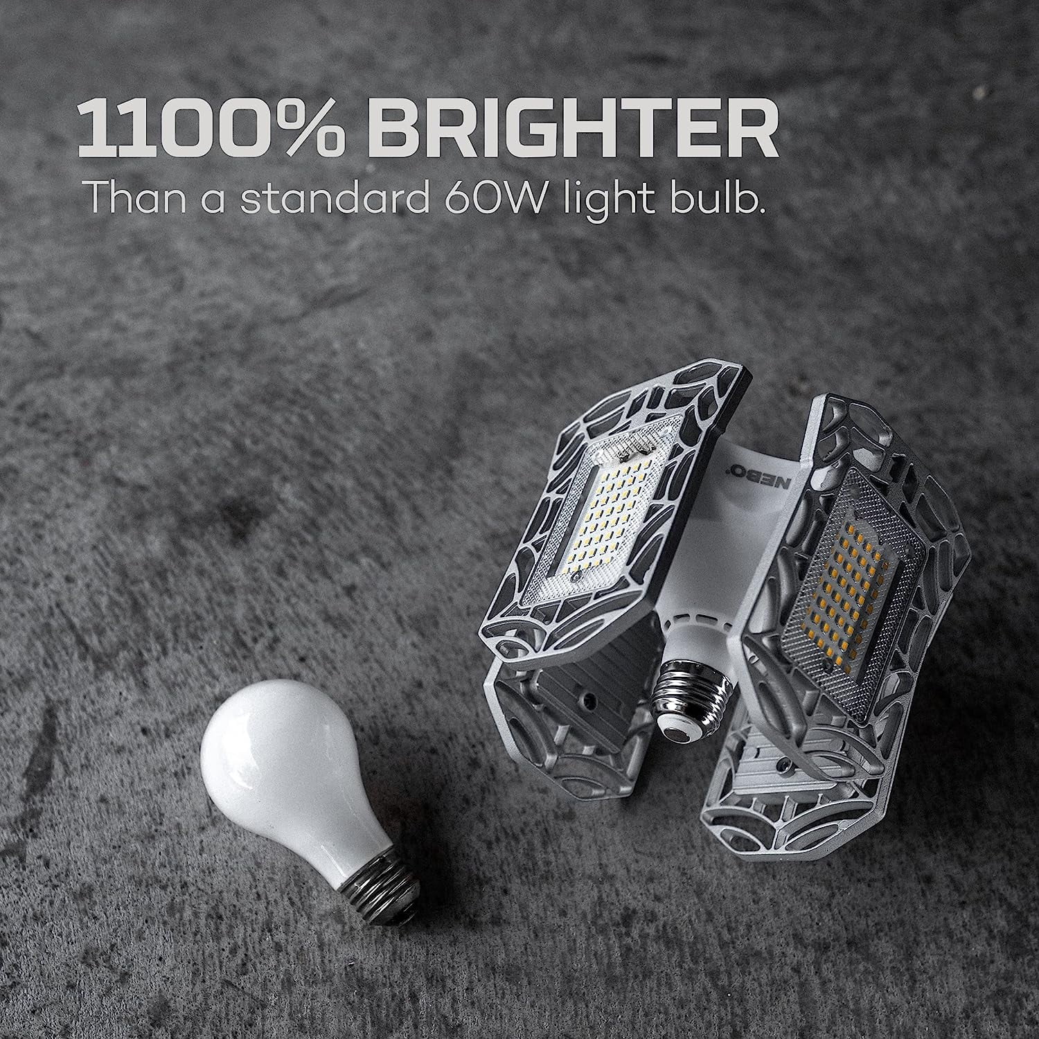 NEBO High Bright 9000 lumen LED Garage Light
