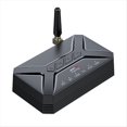 thumbnail image 1 of Transmisor y Receptor de Audio Bluetooth 5.0 de 40 Mbps, HD, de Baja Latencia, Adaptador Inalámbrico Bluetooth, Conector Auxiliar de 3,5 mm y USB., 1 of 5