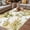 Yellow, variant on Green Leaves Outdoor Rug for Patio/Deck/Porch, Non-Slip Large Area Rug 6 x 9 Ft, Summer Botanical Farmhouse Watercolor Leaf Indoor Outdoor Rugs Washable Area Rugs, Camping Rug Carpet Runner