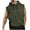 Green, variant on snilers Men's Workout Hooded Tank Tops Sleeveless Gym Training Athletic Hoodies Bodybuilding Muscle Cut Off T Shirt