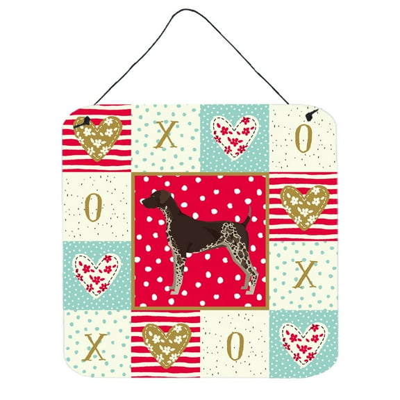 German Shorthaired Pointer Love Wall or Door Hanging Prints