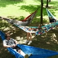 thumbnail image 5 of Equip Solid Nylon Lightweight Portable Hammock, 1 Person Green, Hammock Open Size 116" L x 59" W, 5 of 8