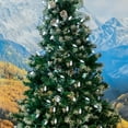 thumbnail image 6 of Novelty Lights Pure White C6 LED Christmas String Lights 100 Strawberry Bulbs (Green Wire, 50 Feet), 6 of 6