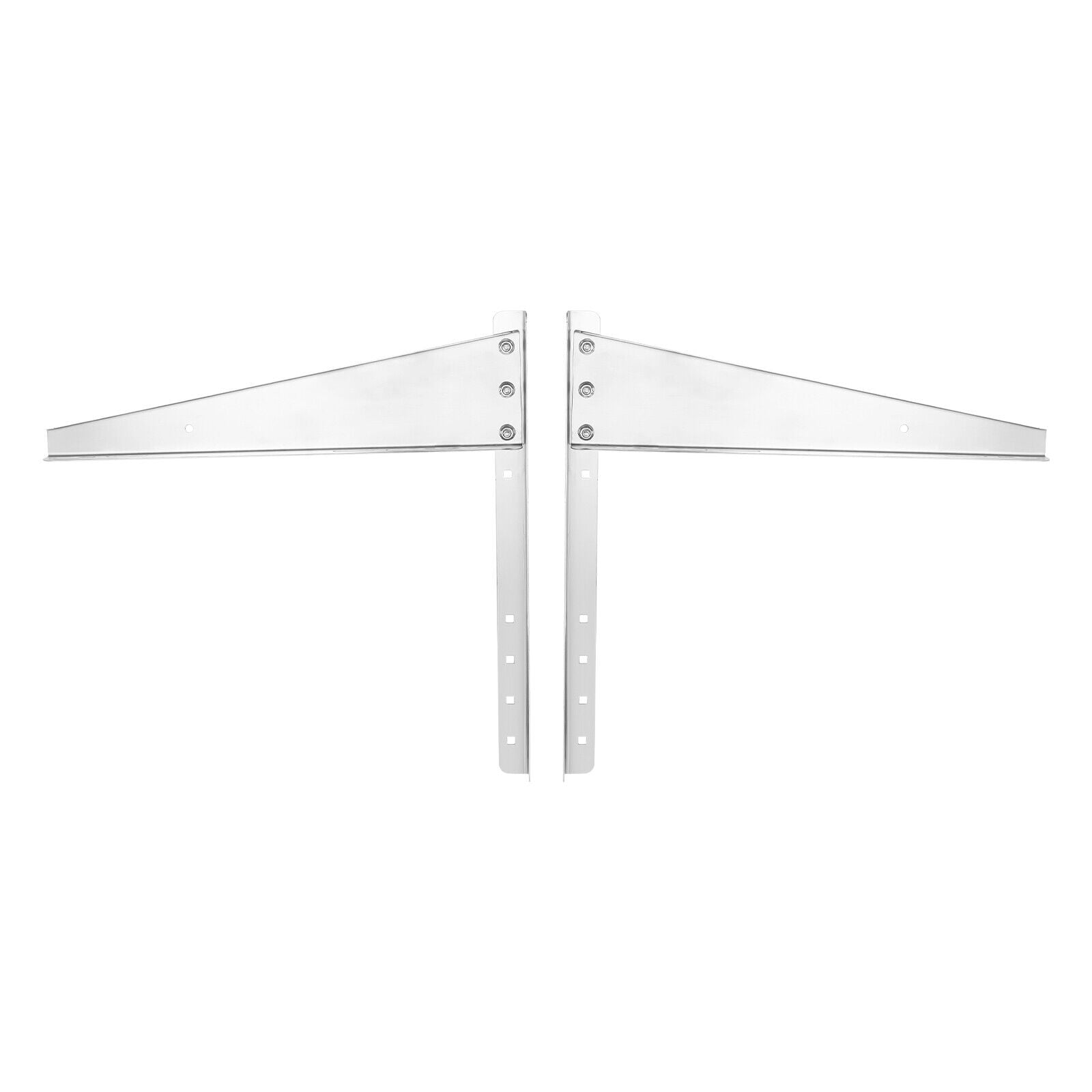 2PC Wall Mount Bracket Mini Split Air Conditioner Outdoor Unit Support Brackets