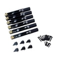 thumbnail image 2 of TISHITA Single Headless Electric Guitar Bridge Professional Sturdy Practical Replace Black, 2 of 7