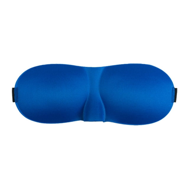 EeaseCA Sleep Mask Lightweight Comfortable Super Adjustable 3D Contoured Eye Masks Night Blindfold Eyeshade for Sleeping Travel Work Naps (Blue)