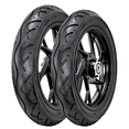 thumbnail image 1 of Llantas De Moto Montana 110/80-17 + 90/90-17 M-2300 Deportiva Uso Sin Camara, 1 of 3