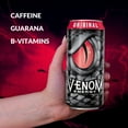 thumbnail image 4 of Venom Energy Drink, Variety Pack (Original, Mango, and Fruit Punch), 0 Fat, 160mg Caffeine, 16 Fl Oz (Pack of 12), 4 of 5