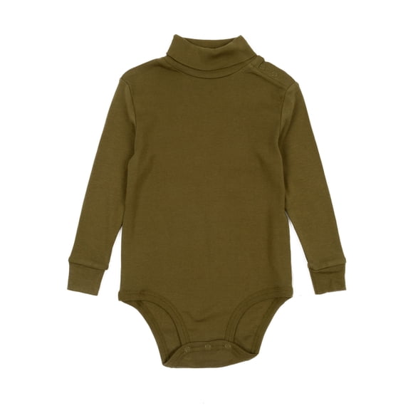 Body Leveret para bebé, cuello alto, color bohemio, color liso