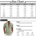 thumbnail image 2 of New Men's Retro Casual Loose Fitting Short Sleeved Printed ShirtXL, 2 of 4