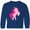 Royal Blue, variant on Inktastic Pink Unicorn Long Sleeve Youth T-Shirt