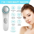 thumbnail image 2 of JUNWELL Face Massager 7 in 1 Skin Care Tools Red and Blue Light Therapy High Frequency Facial Machine Face Cleaner Lifting Machine Face Tightening Machine, 2 of 7