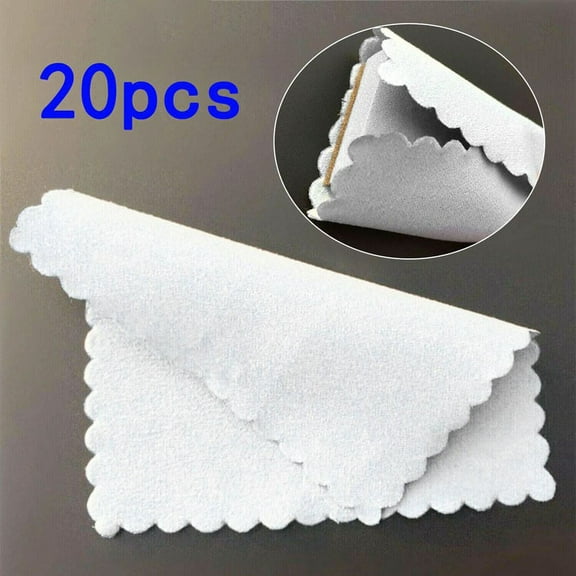20PCS Nano Ceramic Car Glass Coating Lint-Free Cloth Microfiber Cleaning Cloths