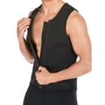 thumbnail image 4 of SHCKE Sweat Vest for Men Waist Trainer Sauna Vest Body Shaper Zipper Weight Lose Weigth Top Workout Shirt, 4 of 5