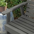 thumbnail image 6 of Highwood Weatherly 5-foot Garden Bench - 2-Person, Eco-friendly, Synthetic Wood, 6 of 8