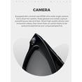 thumbnail image 6 of 1080P HD AI Smart Camera Glasses, Bluetooth 5.4 Recording Glasses, Dual Mic ENC Noise Reduction, Blue Light Filtering Lenses, Video Glasses with Men and Women, M01 Black, 6 of 9