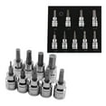 thumbnail image 1 of 9Pcs 3/8Inch Drive Hex Socket Bit Set 2mm 3mm 4mm 5mm 5.5mm 6mm 7mm 8mm 10mm Screwdriver Bits 48mm Drive Ratchets Hand Tools, 1 of 8