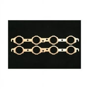 SCE Gaskets 4119 Copper Exhaust Gaskets, 1.76in Round Port, LS1-6