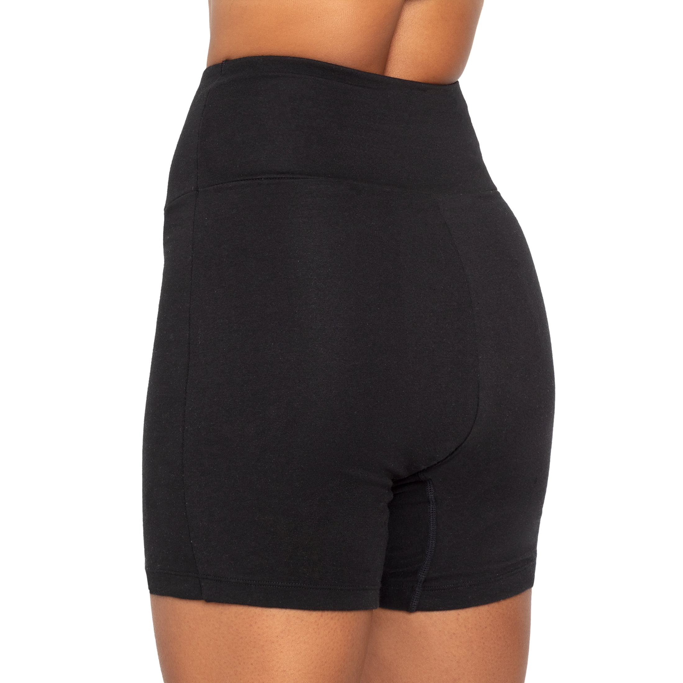 The Period Company. Organic Cotton Sleeper Period Underwear for Heavy Flows, Black