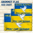 thumbnail image 5 of Flagwix Ukrainian Grommet Flag Pray for Ukraine BNL544GF - 4x6 ft., With Flag Pole Rings, 5 of 6