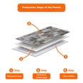thumbnail image 6 of Izodekor 3D Brick Effect Wall Panels - Cladding, Stone Look, Styrofoam Facing for Living Room, 19x39 in, 10 Panels, Towards The Bridge SL-1804, 6 of 11