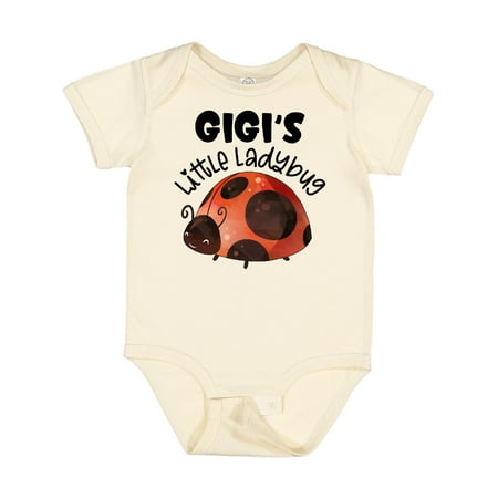 

Inktastic Gigi s Little Ladybug Gift Baby Boy or Baby Girl Bodysuit