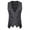 Dark Gray, variant on Cloudstyle Men's Single-breasted Button Splicing Faux Two-piece Casual Vest