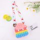thumbnail image 5 of Papá Noel Para Autismo, Necesidades Especiales, Aliviador De Estrés, Juguete Sensorial De Burbuja De Empuje, Bolsa Cruzada De Silicona Para Niños Y Adultos Advancent HA046212-02, 5 of 6