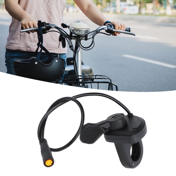 Acelerador De Pulgar Para Bicicleta Eléctrica, Resistente Al Desgaste Control Sensible Pieza De Repuesto Control De Velocidad Acelerador De Dedo Fácil Instalación Para Manillar