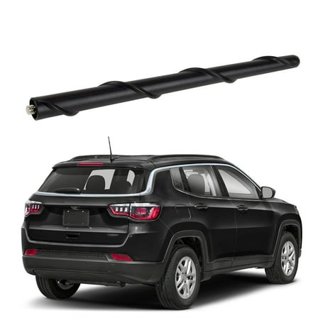8" Antenna Black 10370211 22969192 For Jeep Compass 2017-2024 1PC AM/FM Antenna