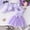 k-4Purple12, variant on SONGGE Girls Outfit Sets Autumn Toddler Dress With Cape Tops And Dress For Baby Girls Casual Fall Outfit Sets Cartoon Stylish Clothing Sets