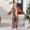 thumbnail image 6 of BZSMCE Unisex One-piece Pajama Cotton Sleepwear Cat and Skull Printed, 6 of 8