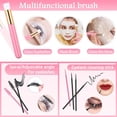 thumbnail image 4 of False Eyelash Extension Training Kit Beginner Practice Model Tweezers Glue Ring Brush Grafting Lash Tools Kit Lashes Accessories normal head-a, 4 of 6